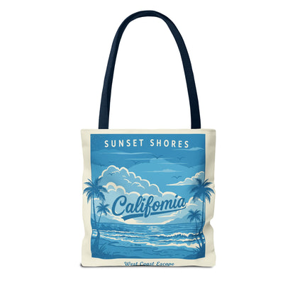 Sunset shores Tote Bag (AOP)