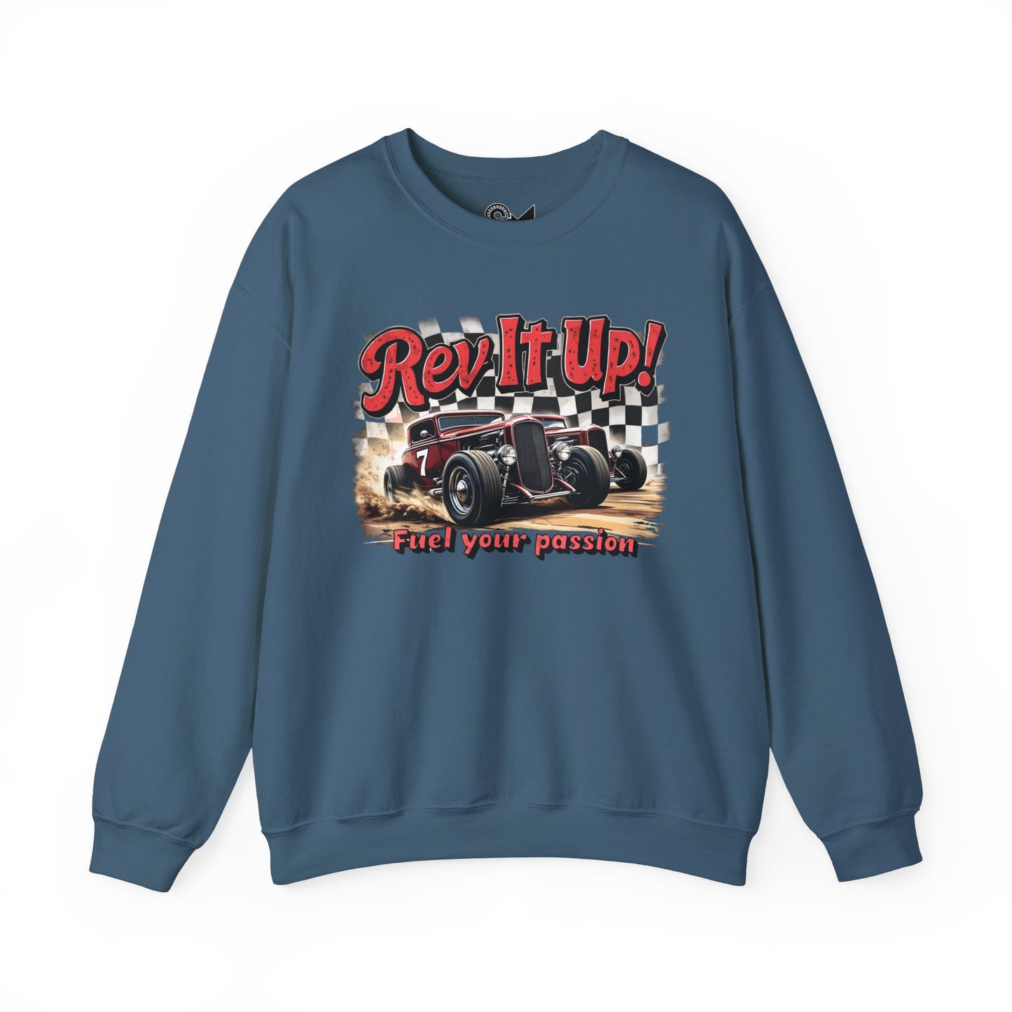 Rev it up Unisex Heavy Blend™ Crewneck Sweatshirt - StyleMZ