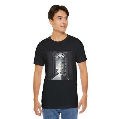 The door is open Unisex Jersey Short Sleeve Tee - StyleMZ