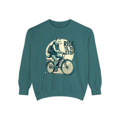 Corea - Sudadera unisex teñida en prenda Ride till you stop - StyleMZ 