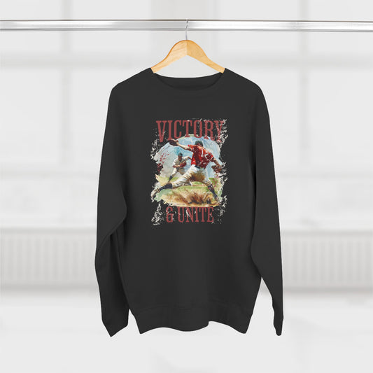 Victory & Unite Unisex Crewneck Sweatshirt  - Korea  - StyleMZ