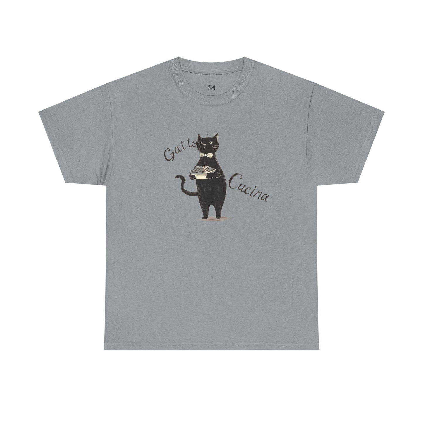 Gatto e Cucina Unisex Heavy Cotton Tee