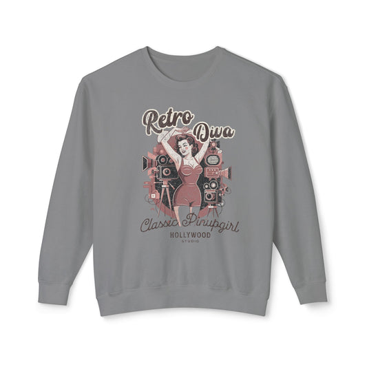 Classic diva Unisex Lightweight Crewneck Sweatshirt - Korea - StyleMZ - Stylemz