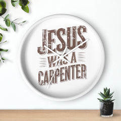 Jesus was a carpenter Wall Clock  - Korea  - StyleMZ