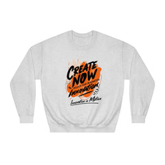 Korea -  Create now Unisex DryBlend® Crewneck Sweatshirt  - StyleMZ