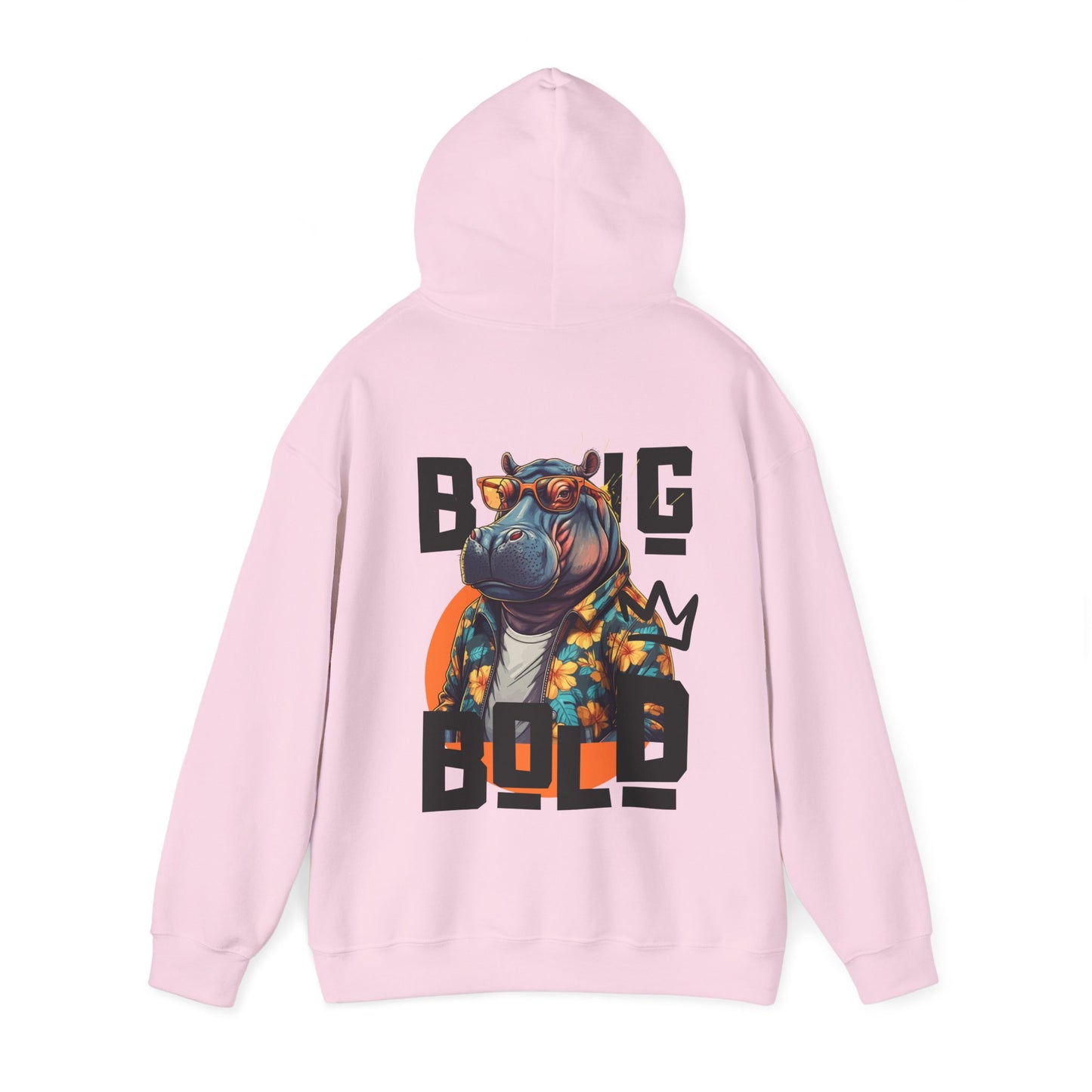 Big Bold Unisex Heavy Blend™ Hooded Sweatshirt - StyleMZ