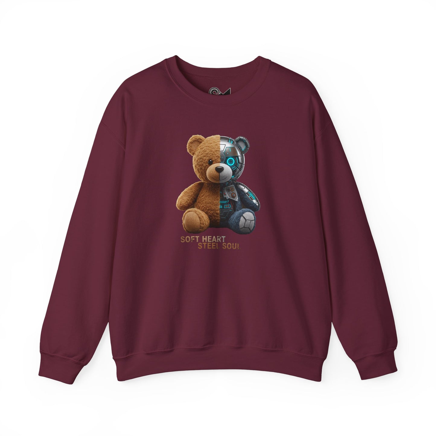 SOFT HEART, STEEL SOUL Unisex Heavy Blend™ Crewneck Sweatshirt