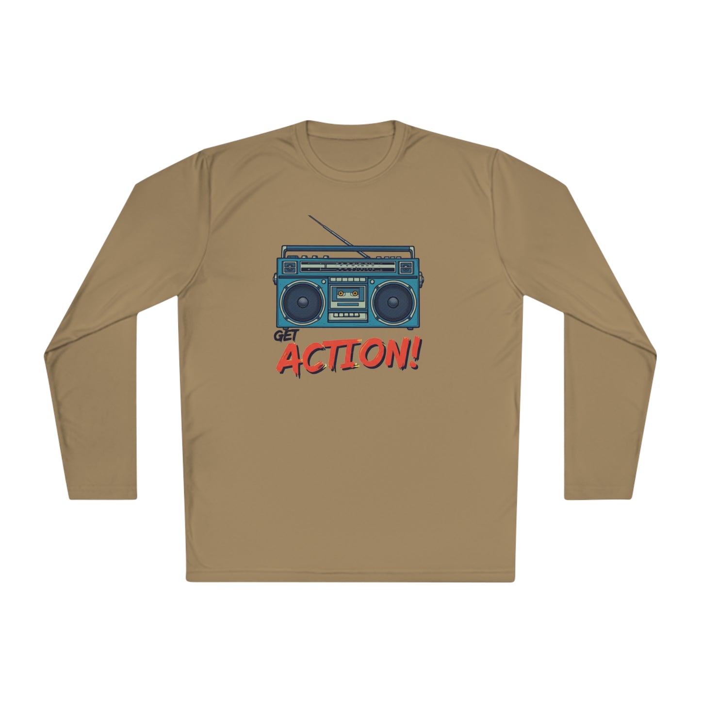 Korea -  Get action Unisex Lightweight Long Sleeve Tee  - StyleMZ