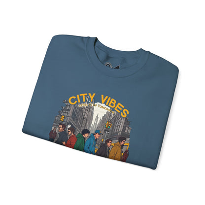 City vibes Unisex Heavy Blend™ Crewneck Sweatshirt - StyleMZ