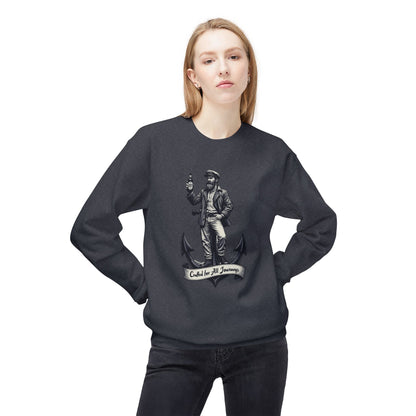 Korea -  Crafted for all journeys Unisex Midweight Softstyle Fleece Crewneck Sweatshirt  - StyleMZ