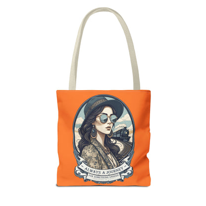 Always a journey Tote Bag (AOP) - StyleMZ