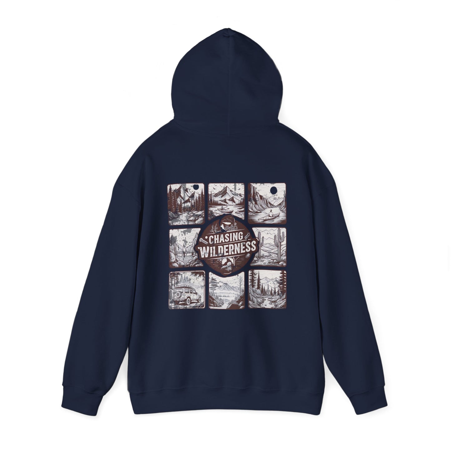 Chasing Wilderness Unisex Heavy Blend™ Hooded Sweatshirt - StyleMZ