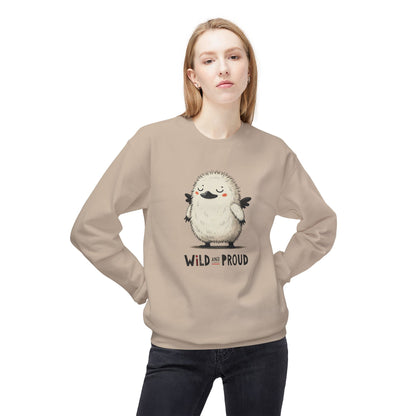 Korea -  Wild and proud Unisex Midweight Softstyle Fleece Crewneck Sweatshirt  - StyleMZ