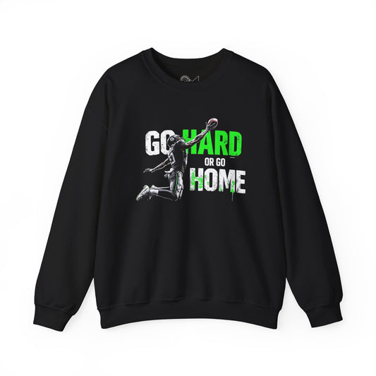 Go hard or go home2 Unisex Heavy Blend™ Crewneck Sweatshirt - StyleMZ - Stylemz