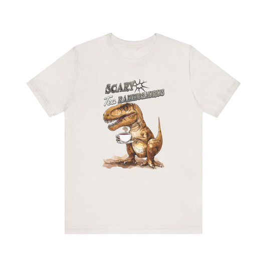 Scary Tea Rannosaurus Unisex Jersey Short Sleeve Tee - Stylemz