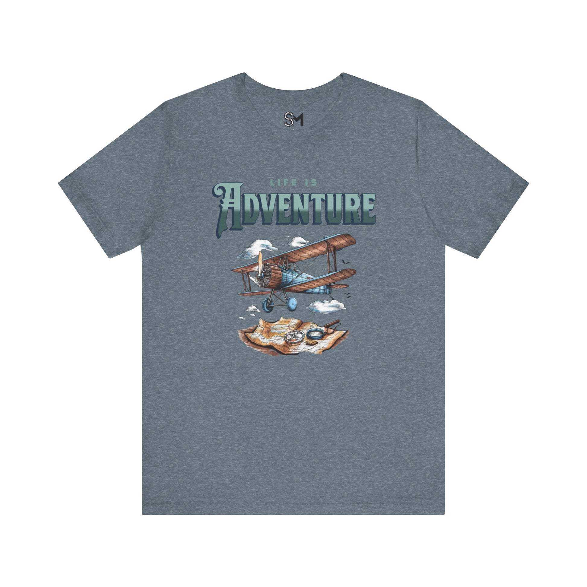 Life is adventure Unisex Jersey Short Sleeve Tee - Stylemz