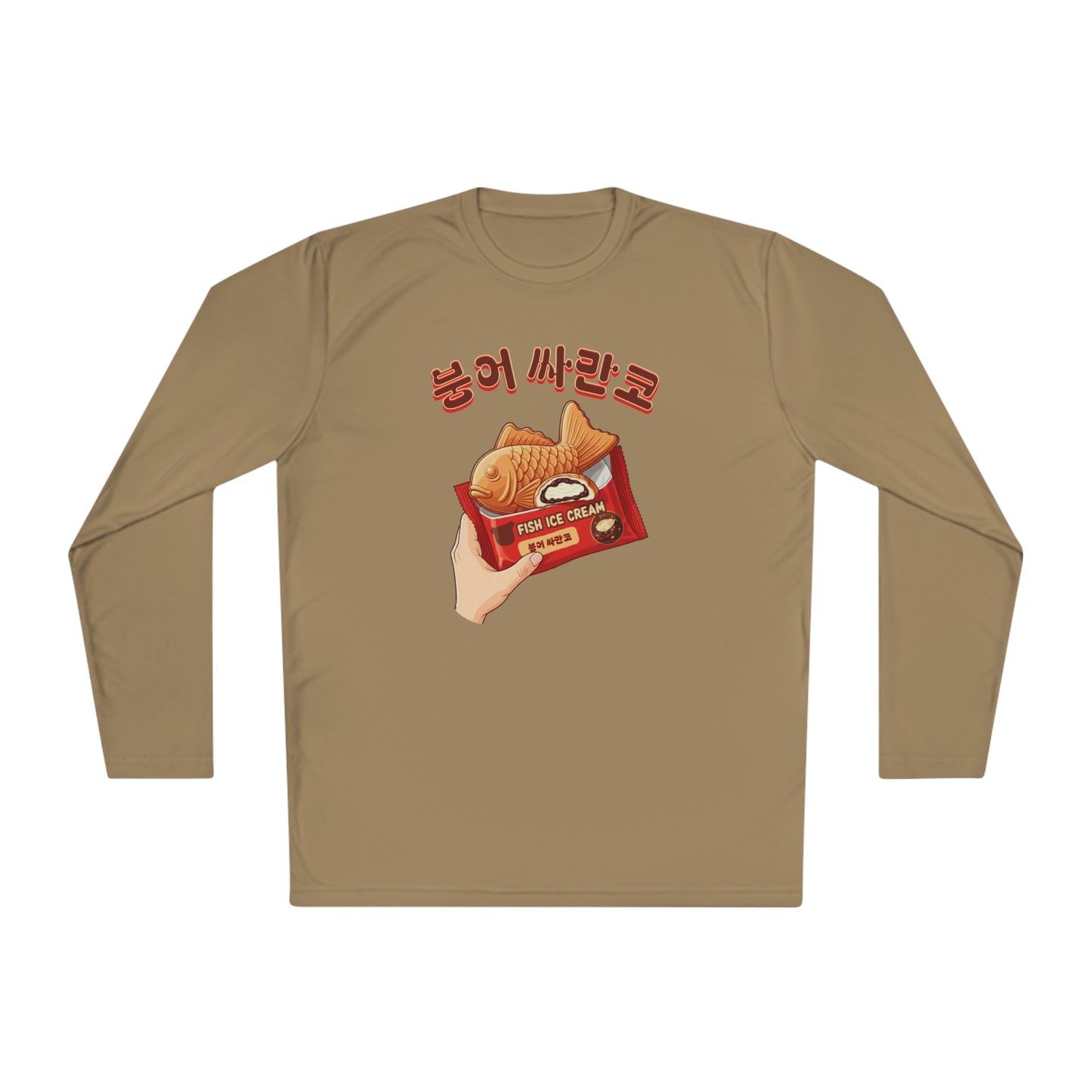 Korea -  Boongeo Samanco Unisex Lightweight Long Sleeve Tee  - StyleMZ