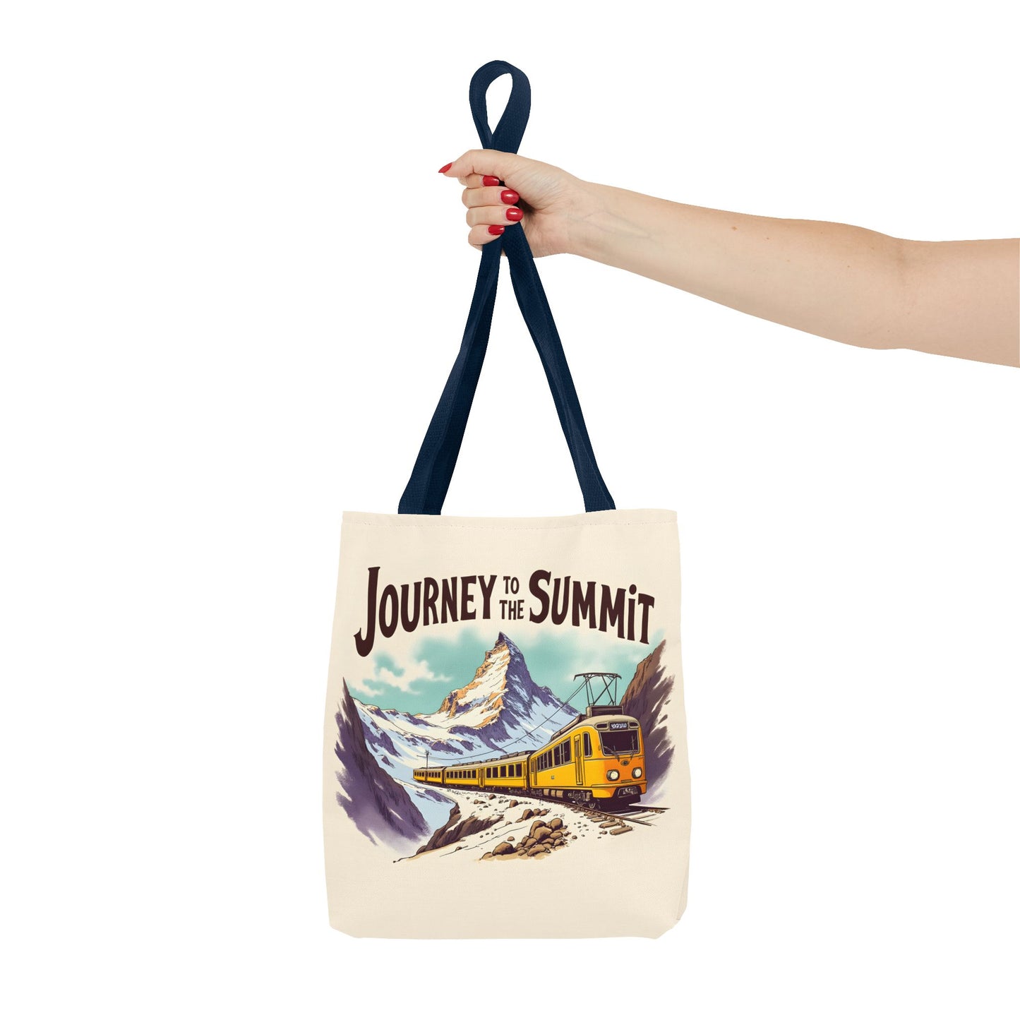 Journey to the summit Tote Bag (AOP) - StyleMZ