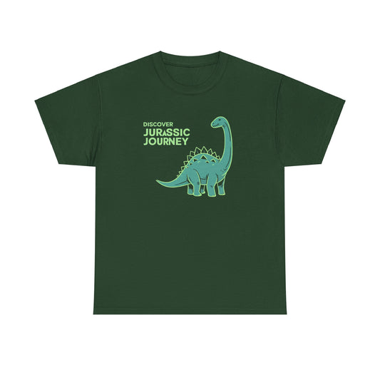 Korea -  Discover Jurassic journey Unisex Heavy Cotton Tee  - StyleMZ