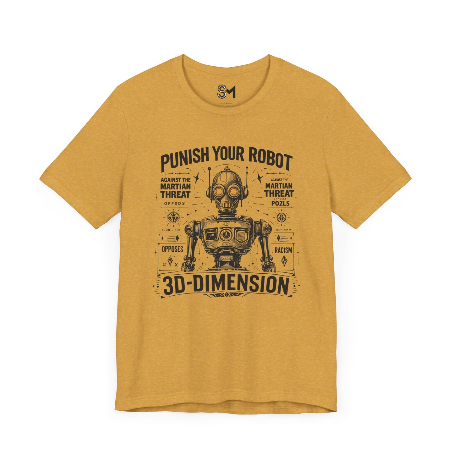 Punish Your Robot Unisex Jersey Short Sleeve Tee