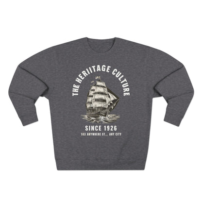 Korea -  The heritage Culture Unisex Crewneck Sweatshirt  - StyleMZ