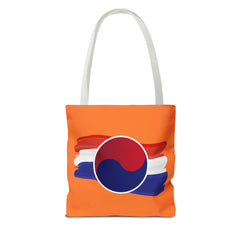 Korea -  Korean flag Tote Bag (AOP)  - StyleMZ