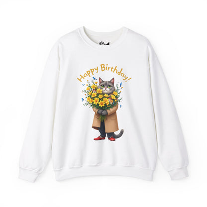 Happy Birthday! Unisex Heavy Blend™ Crewneck Sweatshirt - StyleMZ