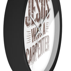 Jesus was a carpenter Wall Clock  - Korea  - StyleMZ