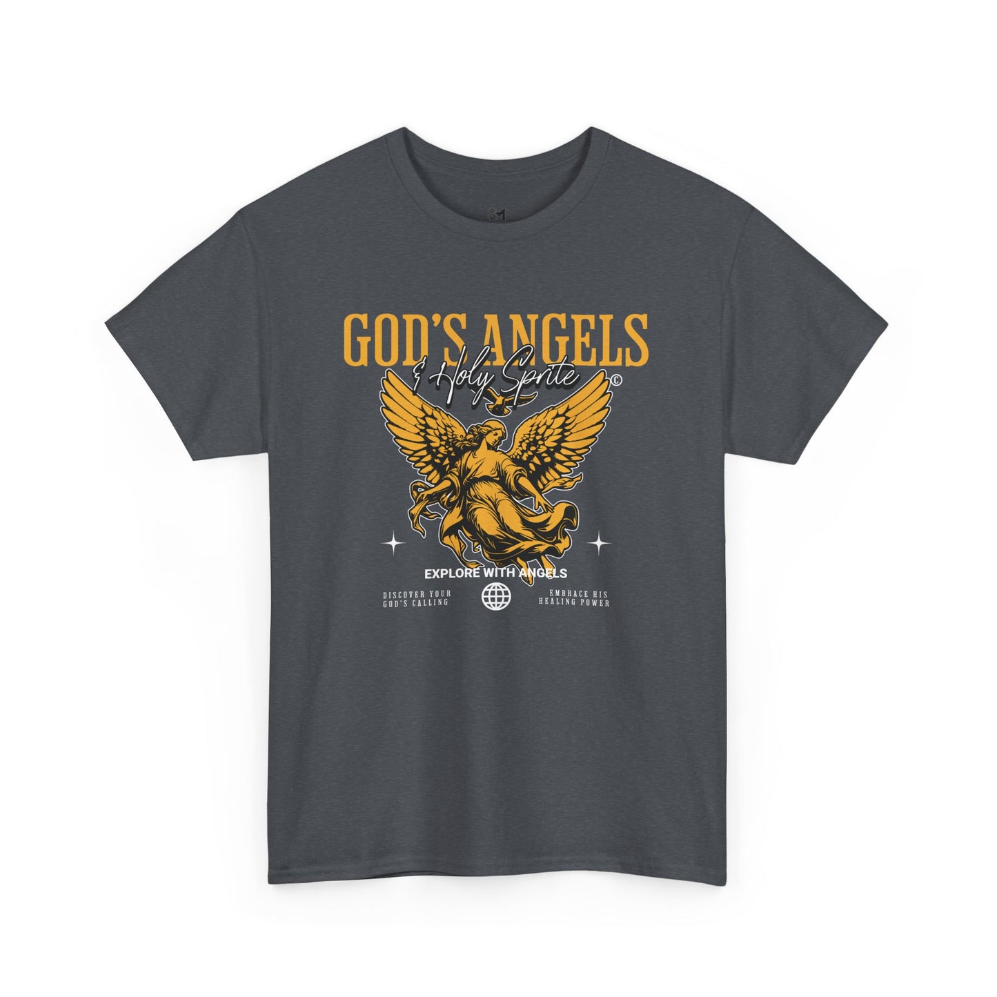 God's angels Unisex Heavy Cotton Tee - Stylemz