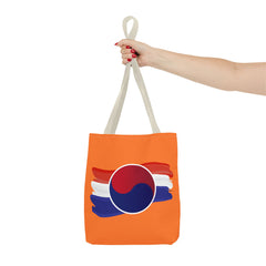 Korea -  Korean flag Tote Bag (AOP)  - StyleMZ