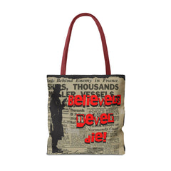 Korea -  Believers never die Tote Bag (AOP)  - StyleMZ