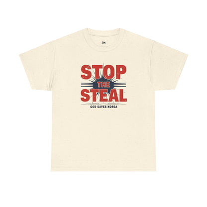 Stop the steal Unisex Heavy Cotton Tee