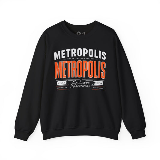 Metropolis Unisex Heavy Blend™ Crewneck Sweatshirt - Stylemz