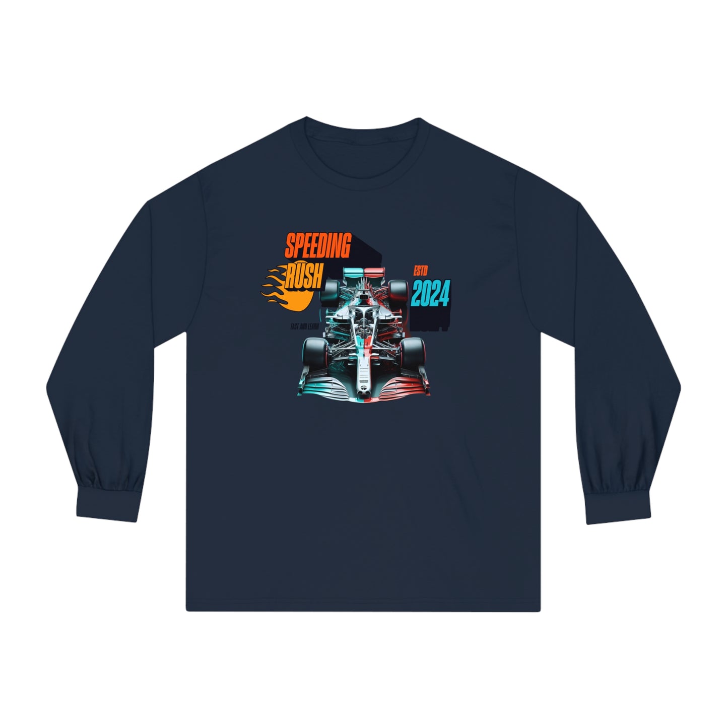 Korea -  Speeding Rush Unisex Classic Long Sleeve T-Shirt  - StyleMZ