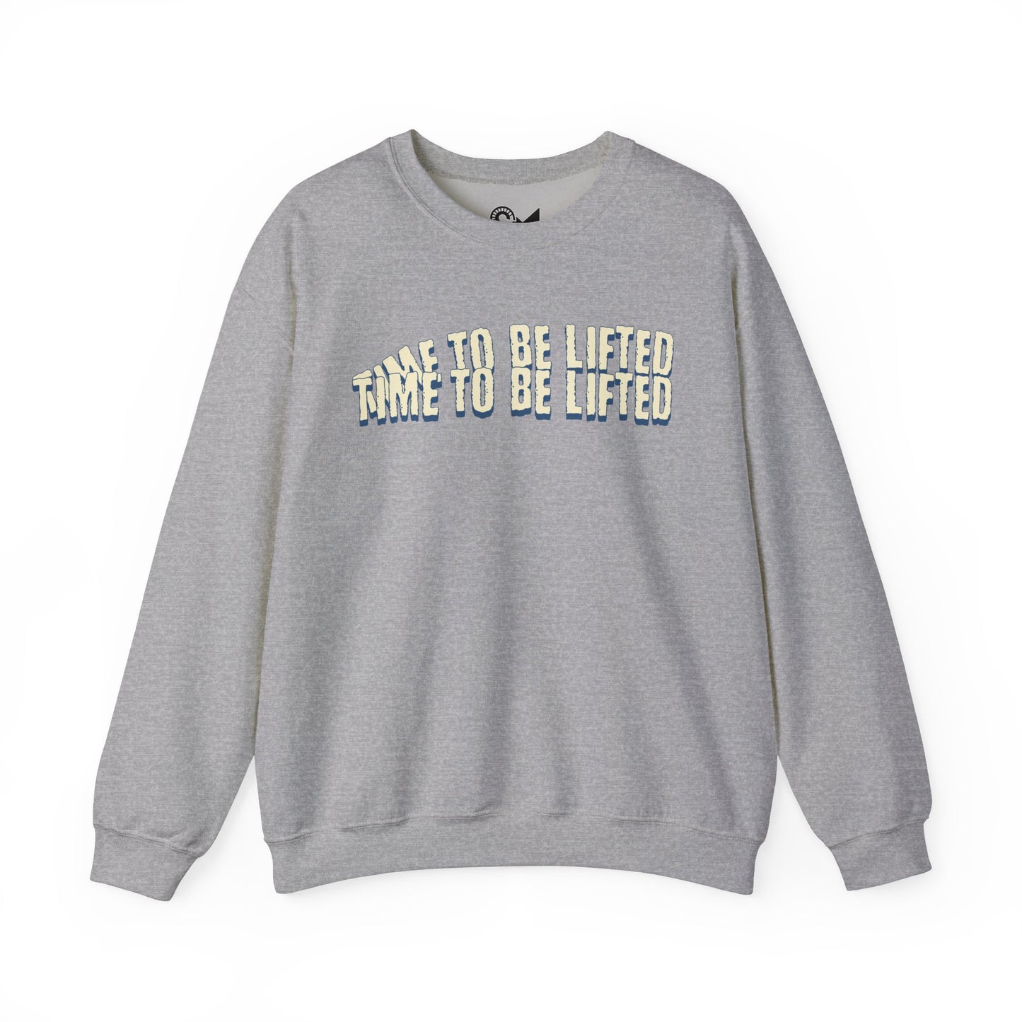 Time to be lifted Unisex Heavy Blend™ Crewneck Sweatshirt - StyleMZ