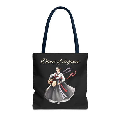 Elegance in dance Tote Bag (AOP) - StyleMZ