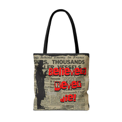 Korea -  Believers never die Tote Bag (AOP)  - StyleMZ