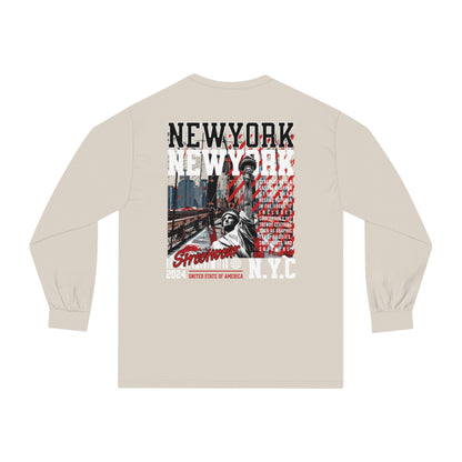 NYC Streetwear Unisex Classic Long Sleeve T-Shirt - StyleMZ