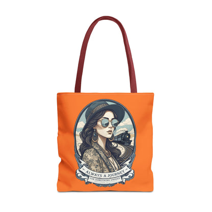 Always a journey Tote Bag (AOP) - StyleMZ