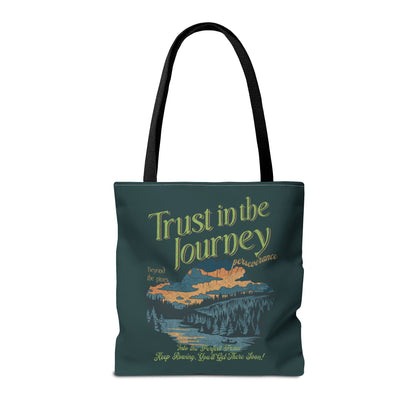 Trust in the journey Tote Bag (AOP) - StyleMZ