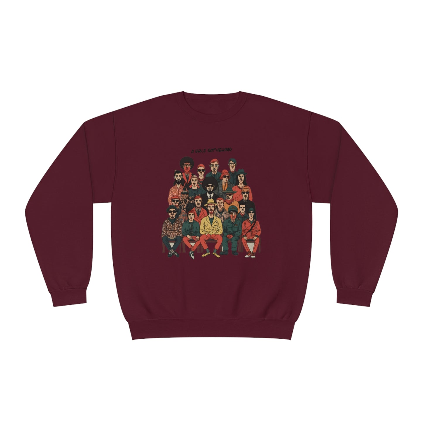 A bros gathering Unisex NuBlend® Crewneck Sweatshirt  - StyleMZ