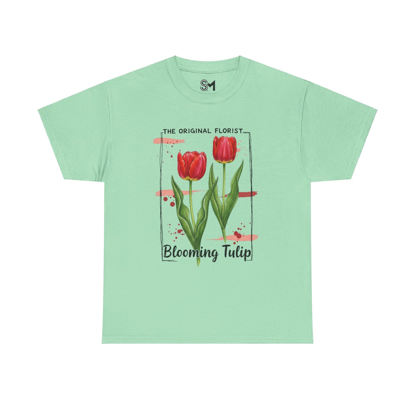 Blooming Tulip Unisex Heavy Cotton Tee