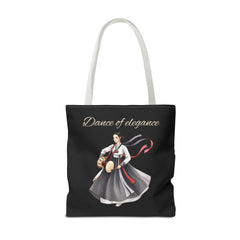 Elegance in dance Tote Bag (AOP)  - StyleMZ