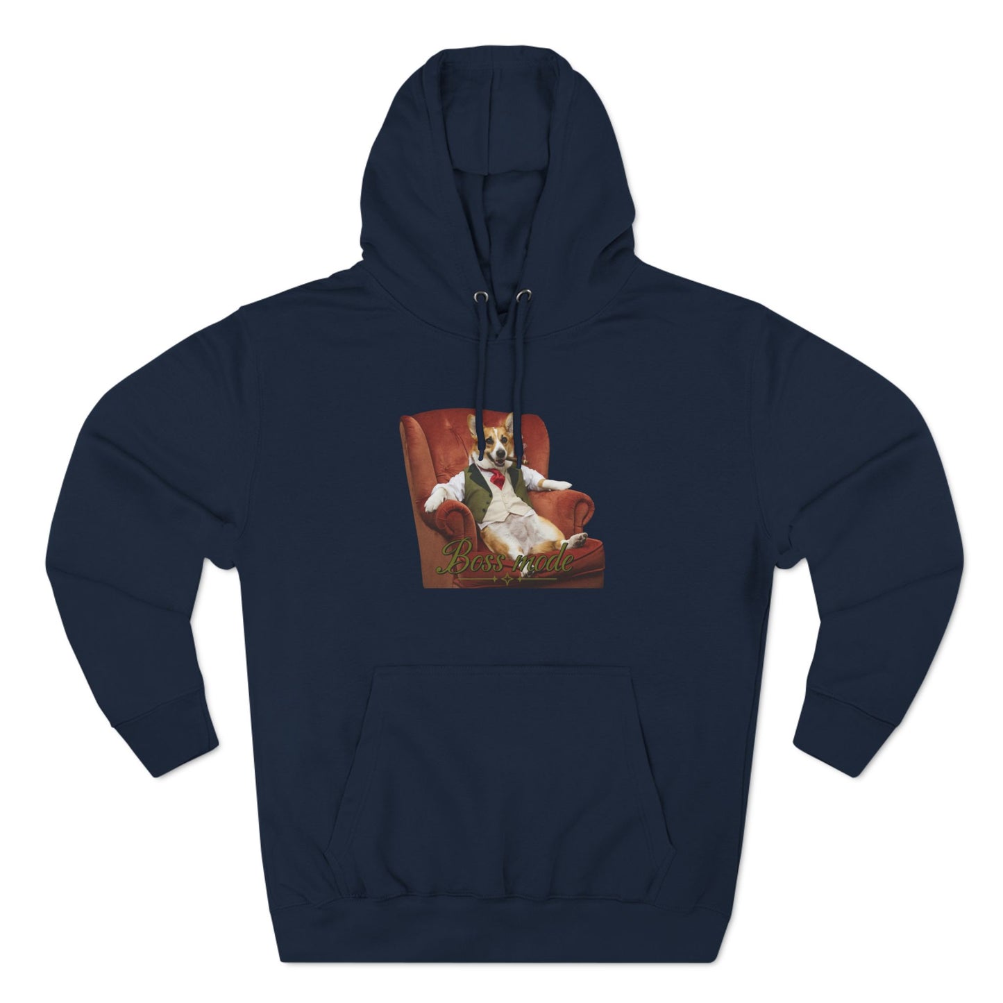 I am the boss Three-Panel Fleece Hoodie  - Korea  - StyleMZ