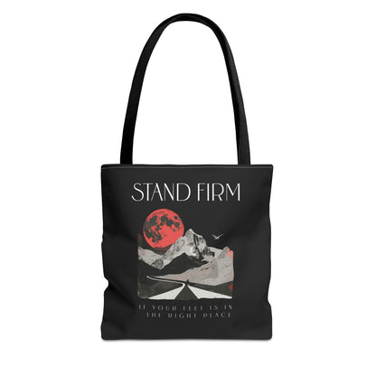 Stand firm Tote Bag (AOP) - StyleMZ