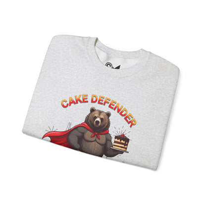 Cake defender Unisex Heavy Blend™ Crewneck Sweatshirt - StyleMZ