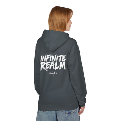 Unisex Infinite Realm Fleece Hoodie - Cozy Streetwear for All Seasons