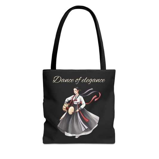 Elegance in dance Tote Bag (AOP)  - StyleMZ