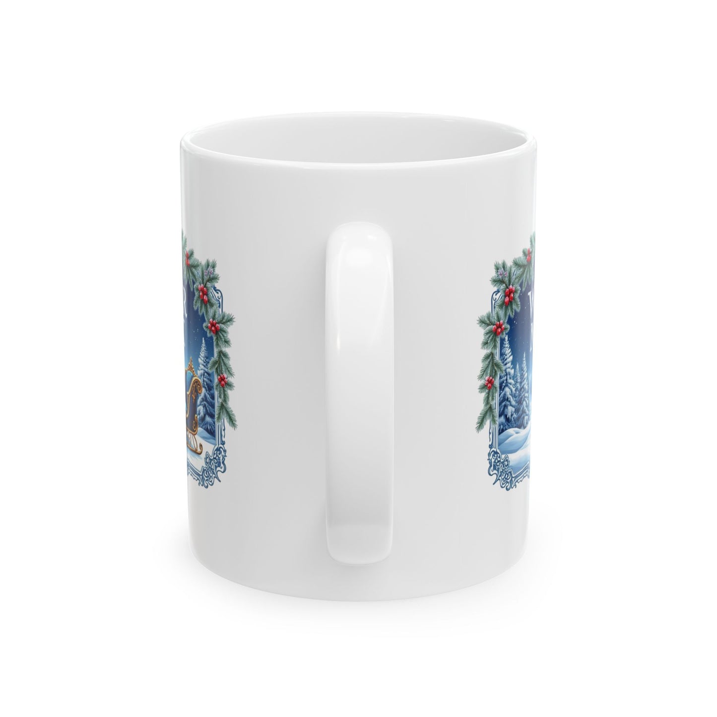 Winter Magic Ceramic Mug, (11oz, 15oz) - StyleMZ