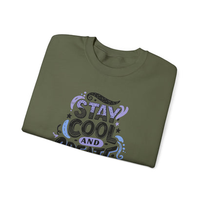 Stay cool Unisex Heavy Blend™ Crewneck Sweatshirt - Stylemz